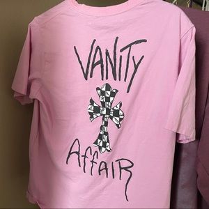 Chrome Hearts “Vintage Affairs” T-Shirt | Men Size M Pink